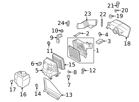 Filters for 2009 Subaru Outback #0