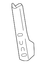 F8AZ16A601AA - Body: Hood Reinforcement for Ford: Crown Victoria | Mercury: Grand Marquis, Marauder Image