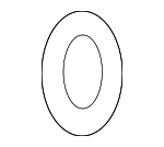 9769034610 - HVAC: Liquid Line O-Ring for Hyundai Image