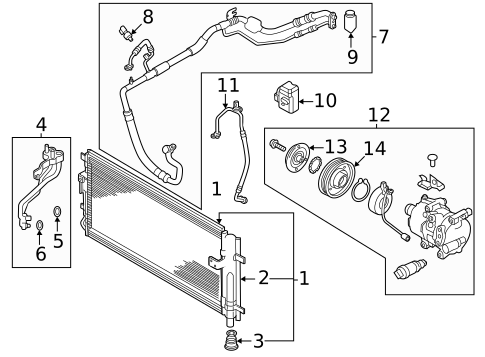 A/C Flow Restrictors for 2022 Hyundai Kona N #0