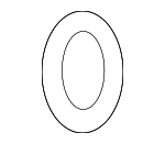 9769034630 - HVAC: Liquid Line O-Ring for Hyundai Image