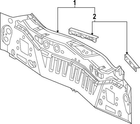 Rear Body for 2024 Toyota bZ4X #0