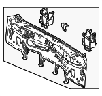 583070E160 - Body: Rear Body Panel for Lexus: TX350, TX500h, TX550h+ Image