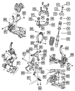4616934 - Front Suspension &amp; Drive: Shock Absorber Retainer for Mopar Image