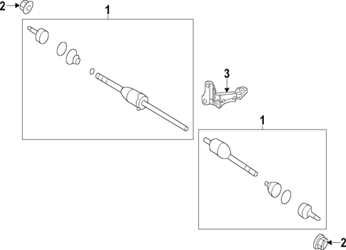 Axle Shafts & Joints for 2012 Ford Explorer #0
