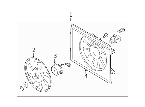 Cooling Fan for 2011 Kia Soul #0