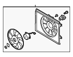 253802K100 - Cooling System: Fan Module for Kia: Soul Image