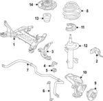 31336857729 - : Strut Bumper for Mini: Cooper Clubman Image