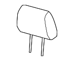1UN00DW1AA - Body: Headrest, Outer for Dodge: Journey Image