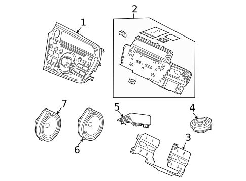 Sound System for 2011 Honda Insight #0