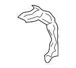 63322ST7310ZZ - Body: Gutter for Acura: Integra Image