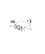 thumbnail interactive-video image 1 of Mopar 68224447AA Rear View Camera Bracket For Dodge Charger (2015-2024) - New OE 1 of 5