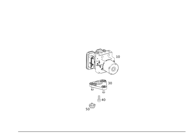 1904312700 - Brakes: Hydraulic Unit for Mercedes-Benz Image image
