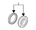 4H0698507 - Brakes: Disc Brake Caliper Seal Kit for Audi Image