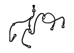 4H0927904D - Brakes: ABS System Main Harness for Audi Image