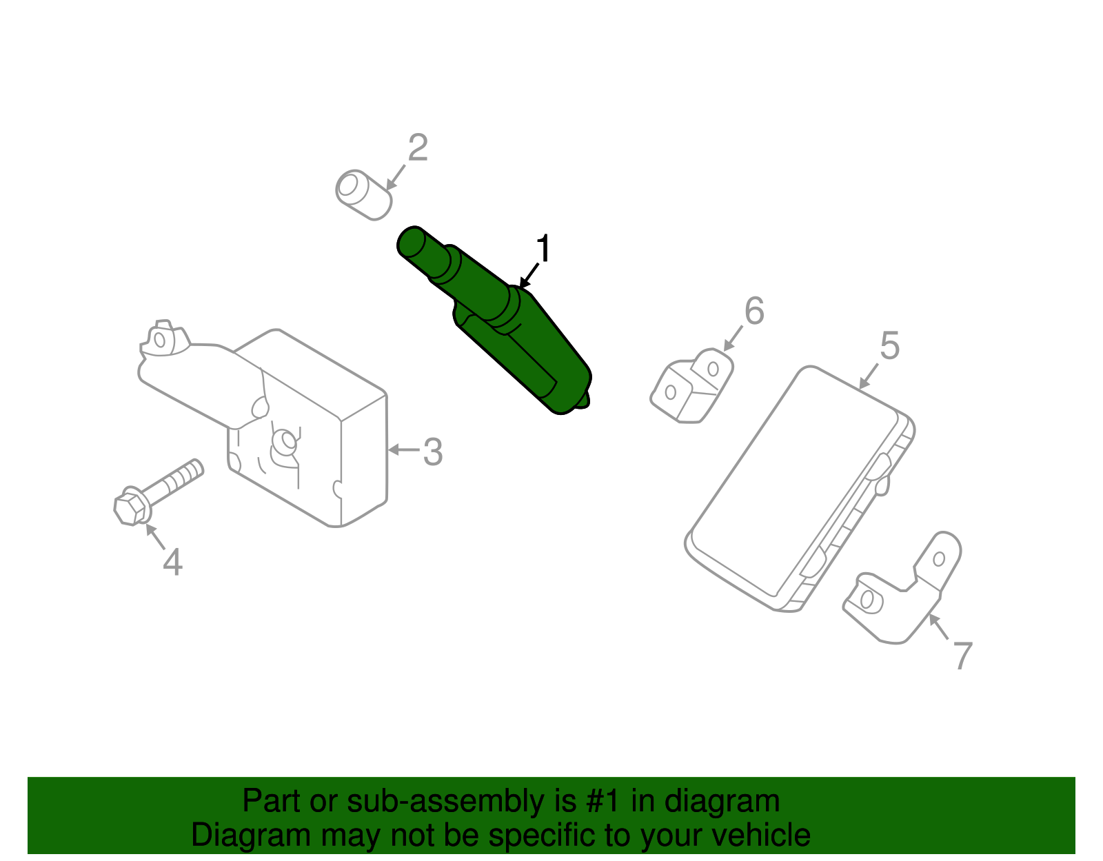 Value Advantage™ TPMS SERVICE PACK - Nissan (UA700-B031JNW)