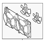 1710086Z02 - : Fan Assembly for Suzuki Image