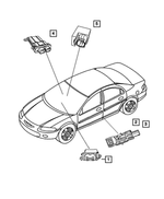 5084001AE - : Air Bag Control Module for Mopar Image