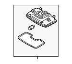 92850G5000HGC - Body: Dome Lamp Assembly for Kia: Niro, Niro EV Image