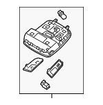 92800G5000HGC - Body: Overhead Lamp for Kia: Niro, Niro EV Image