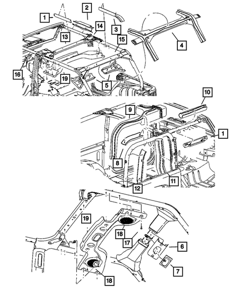 Sport Bar or Luggage Rack for 2009 Jeep Wrangler #0
