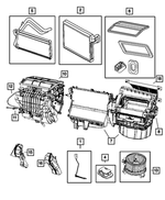 5191350AE - Air Conditioners and Heaters: Blower Motor Housing for Mopar Image