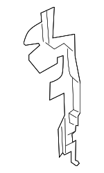 3C8121283C - : Air Baffle for Volkswagen Image