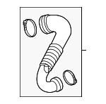 4G0129615E - : Intake Hose for Audi: A6, A6 Quattro Image