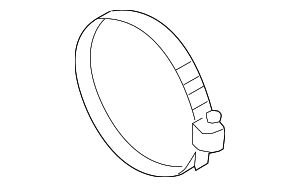 N0245056 - Engine: Intake Pipe Clamp for Audi Image