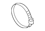 N0245056 - Engine: Intake Hose Clamp for Audi Image