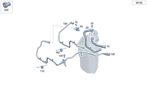 Engine Detachable Parts for 2025 Mercedes-Benz GLC63 AMG S E Performance #0