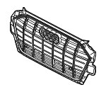 8W0853651DRMX3 - Body: Center Grille for Audi: A4 allroad Image