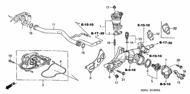 Water Pump for 2007 Acura TL #0
