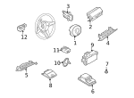 7149149279 - Electrical: Module Nut for BMW Image