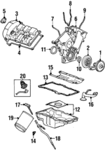 F6DZ6316A - Engine: Vibration Damper for Ford: Taurus | Mercury: Sable Image