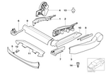 52108259804 - Seats: Covering Outer Right for BMW Image