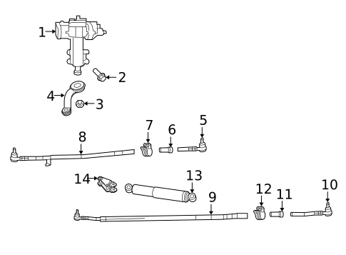 Steering Gear & Linkage for 2024 Jeep Gladiator #0