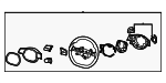 56110GI070NNB - Steering: Steering Wheel for Hyundai Image