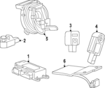 13555851 - Electrical: Diagnostic Unit for Buick: Envista | Chevrolet: Trax Image