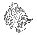 LF5018300A - : Alternator for Mazda: 3, 5 Image