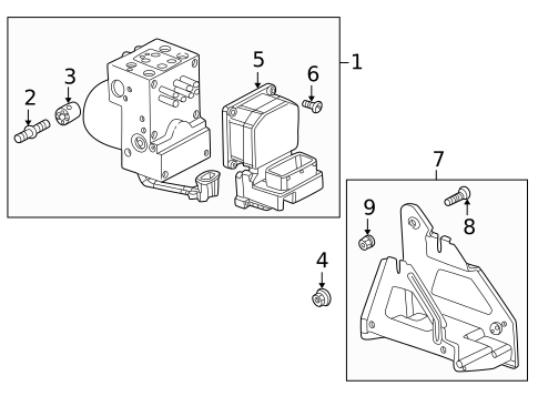 Anti-Lock Brakes for 2006 Buick Rendezvous #0