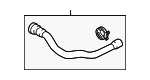 11537843266 - Cooling System: Lower Hose for BMW Image