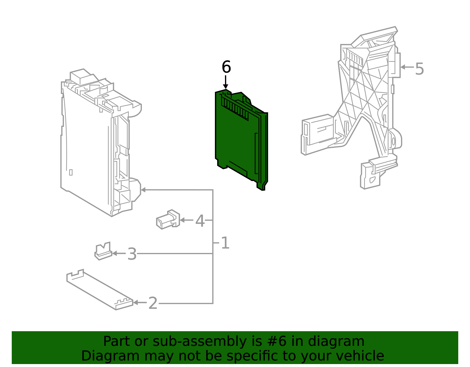 89220-4BR01 - Multiplex Network Computer Assembly 2021-2024 Toyota RAV4 ...