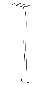 9456262 - Electrical: Upper Cover Clamp for Volvo: C70, S70, V70 Image