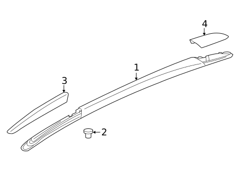 Luggage Carrier for 2010 Buick Enclave #0