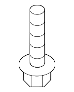 N10673001 - Exhaust: Center Bracket Bolt for Audi: A3, A3 Quattro, A8 Quattro, Q7, RS Q8, S8, SQ7, SQ8 Image
