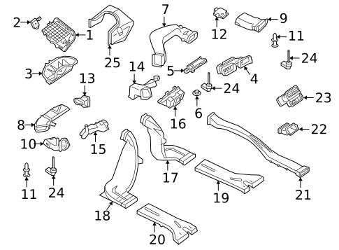 Ducts for 2021 Audi RS5 #0