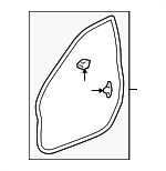 72365SJAA01 - Body: Front Seal for Acura Image
