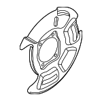 58245XA000 - : Splash Shield for Hyundai Image