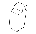 C2Z7424 - Body: Bumper Cover Pad for Jaguar Image